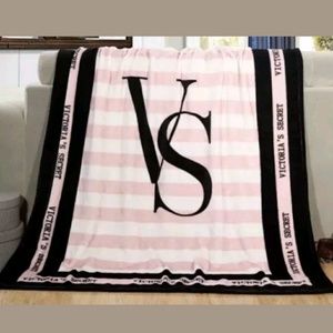 Victoria's Secret plush throw blanket